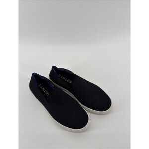 Rothy's The Original Slip On Sneakers in Black Size 7